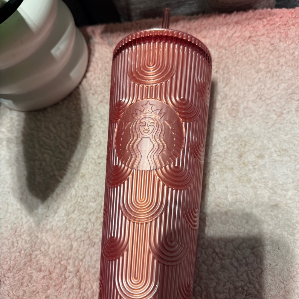 Starbucks Coral Tumbler Base